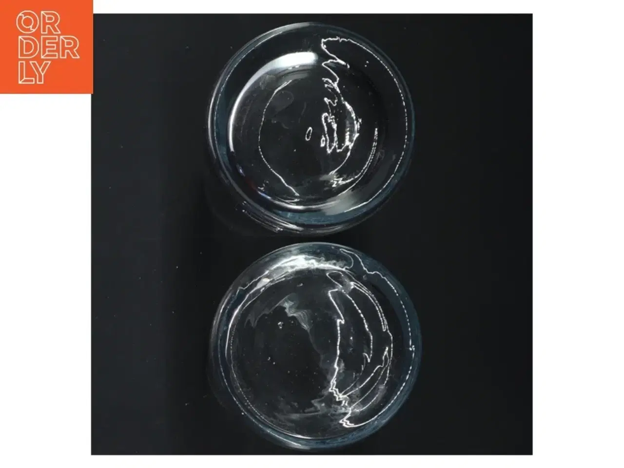 Billede 3 - Glasvaser, 2 stk (str. 15 cm. 2 styk)