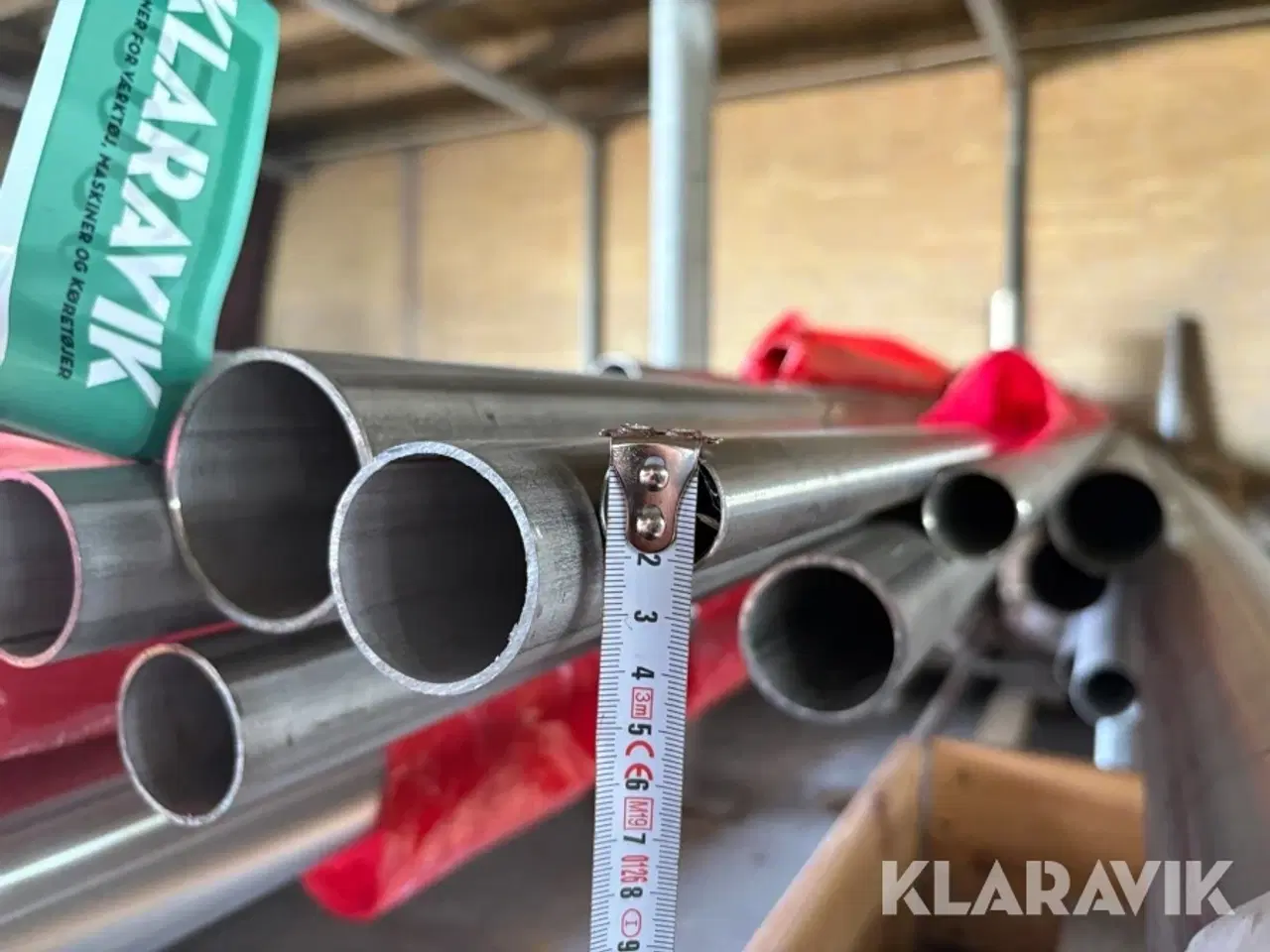 Billede 11 - Rustfristål rør 304/316 + akselstål 18 styk