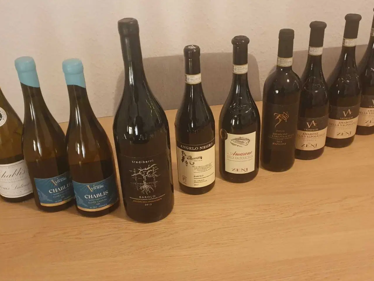 Billede 1 - Blandet gode flasker RØD/HVID.