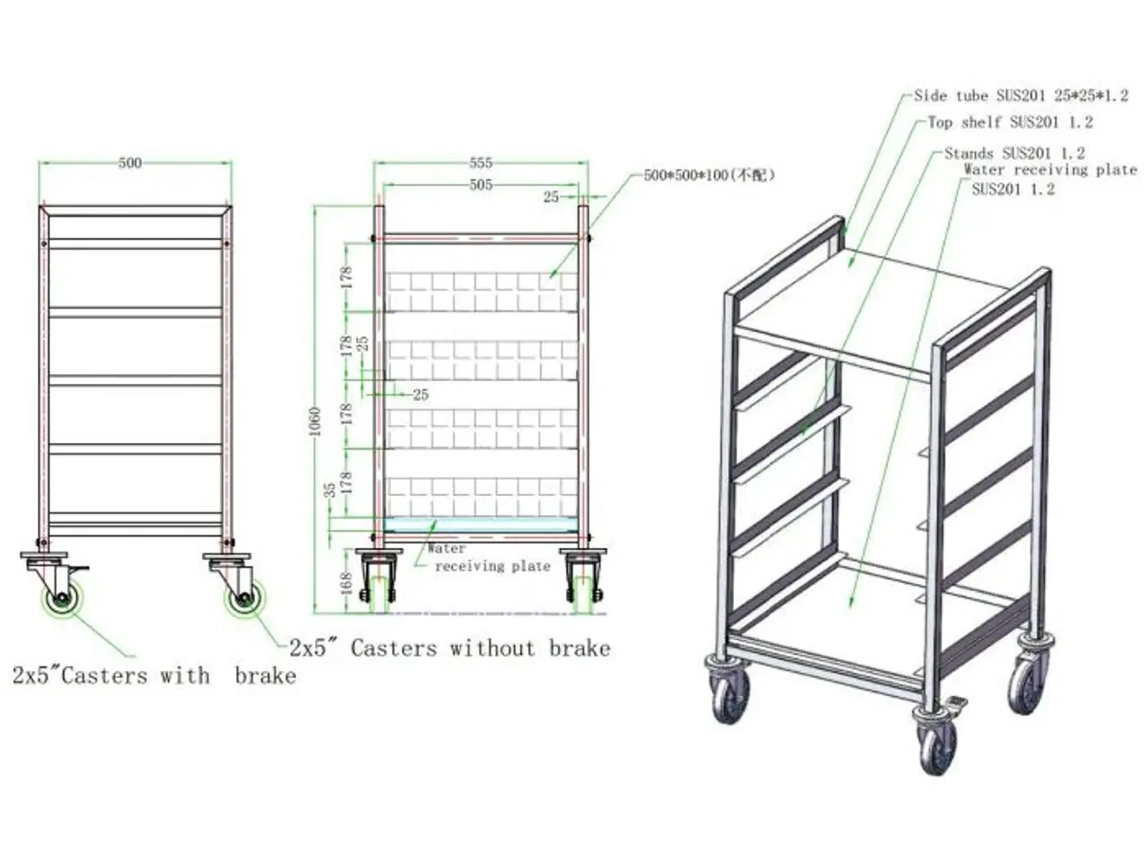 Billede 2 - Professionel kurvevogn – 10 kg