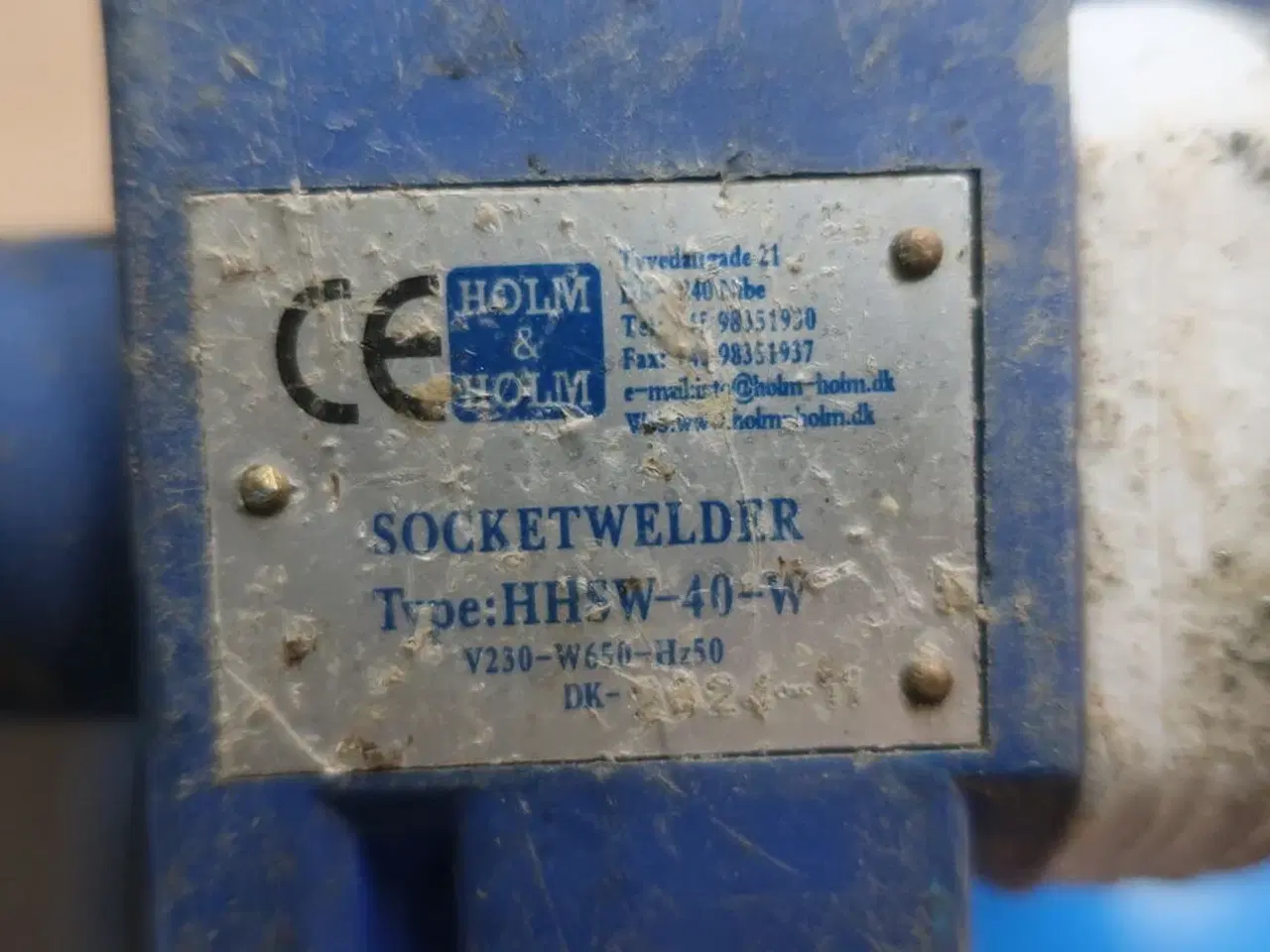 Billede 3 - Muffe-dorn svejsesæt SOCKERWELDER HHSW-40-W