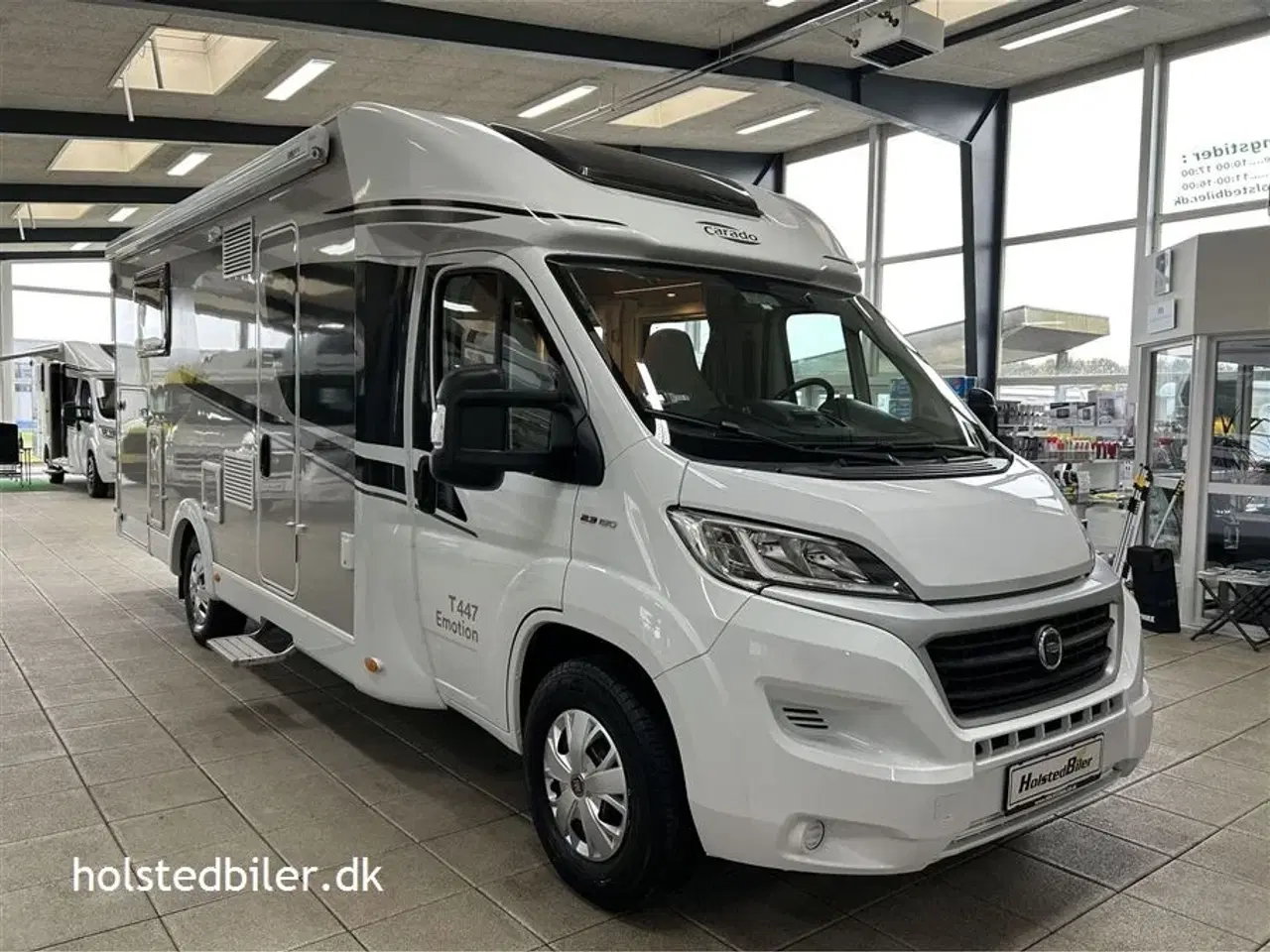 Billede 1 - 2019 - Carado T 447 Emotion   Automatgear - 2 senge og hæve/sænkeseng.