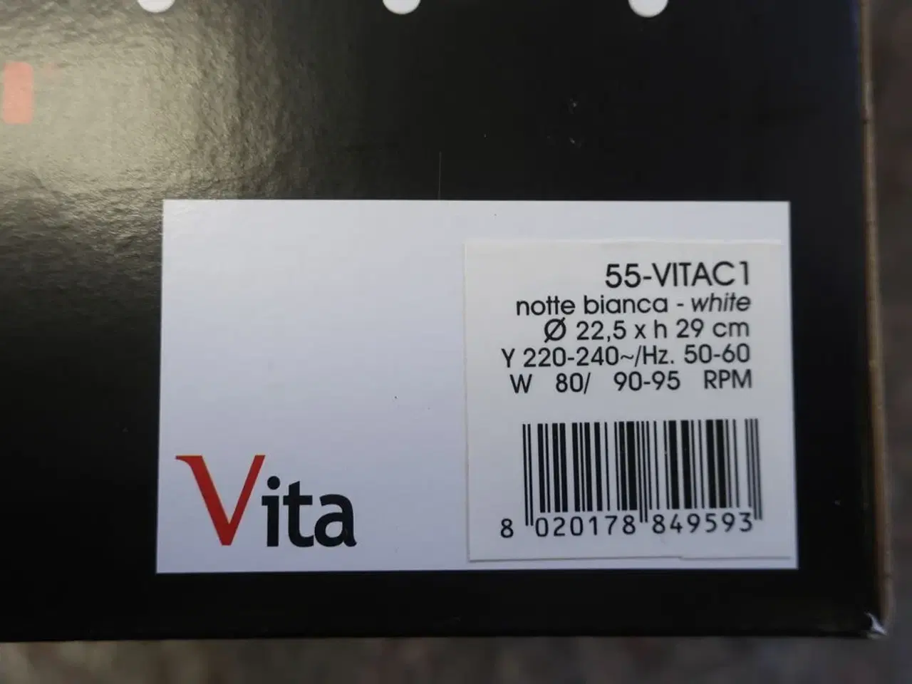 Billede 3 - Saftpresser Juicer BUGATTI VITA 55-VITAC1
