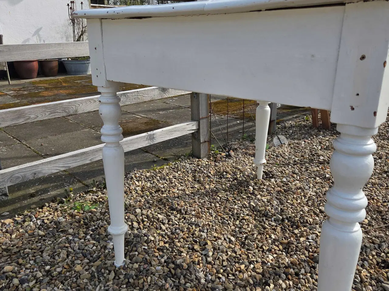 Billede 4 - Antikt køkken/spisebord