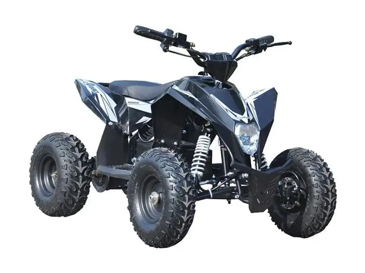 Billede 1 - Elektrisk Børne-ATV – Sort | Stilhed, Sikkerhed & Sjov i Én Pakke!