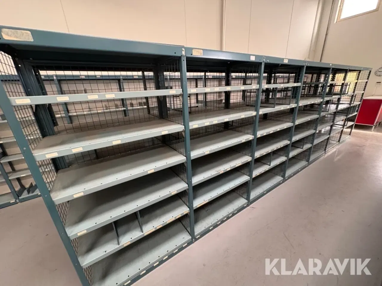 Billede 11 - Dobbelte stålreoler Smith - 22 fag