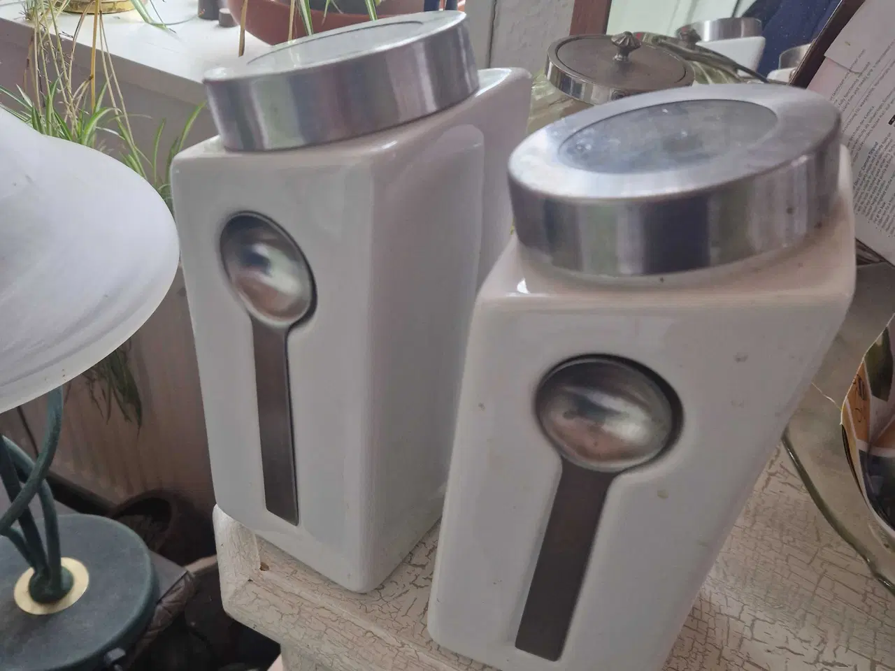 Billede 1 - Opbevaringsdåser med måleske