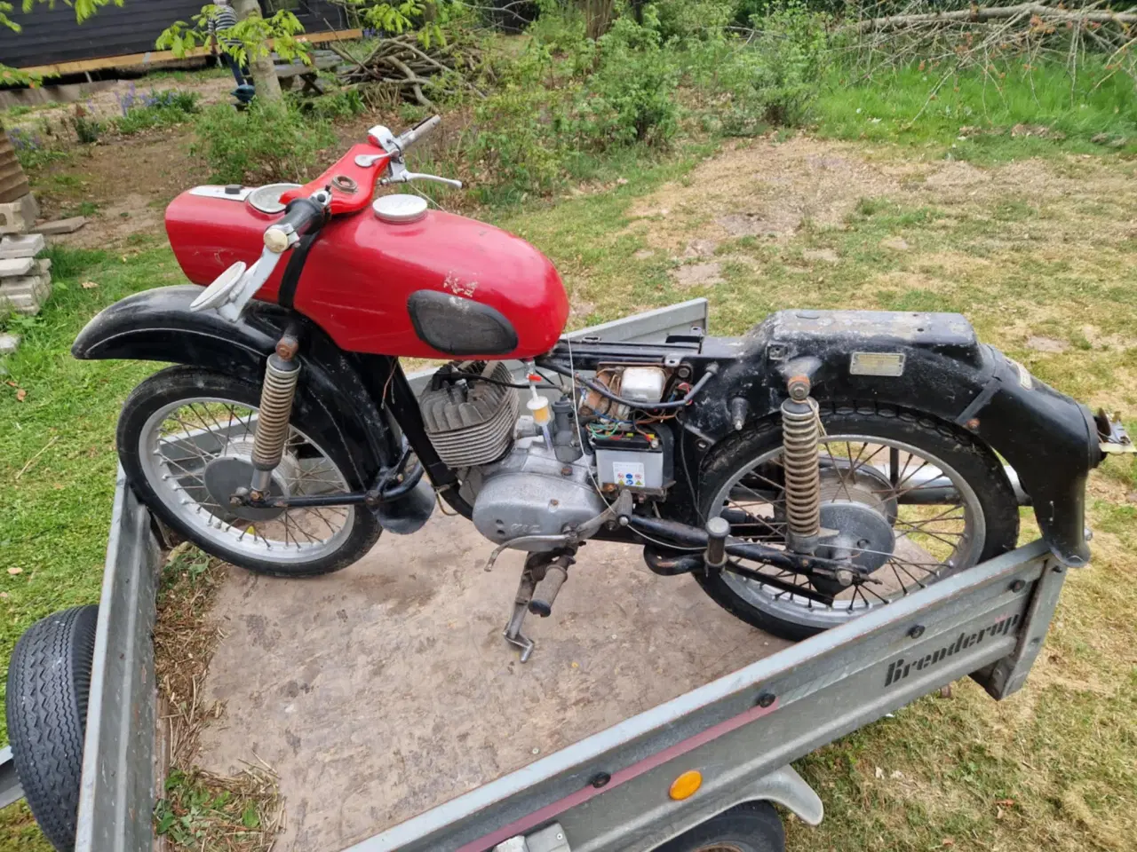 Billede 1 - MZ ES150 til reservedele eller i standsættelse
