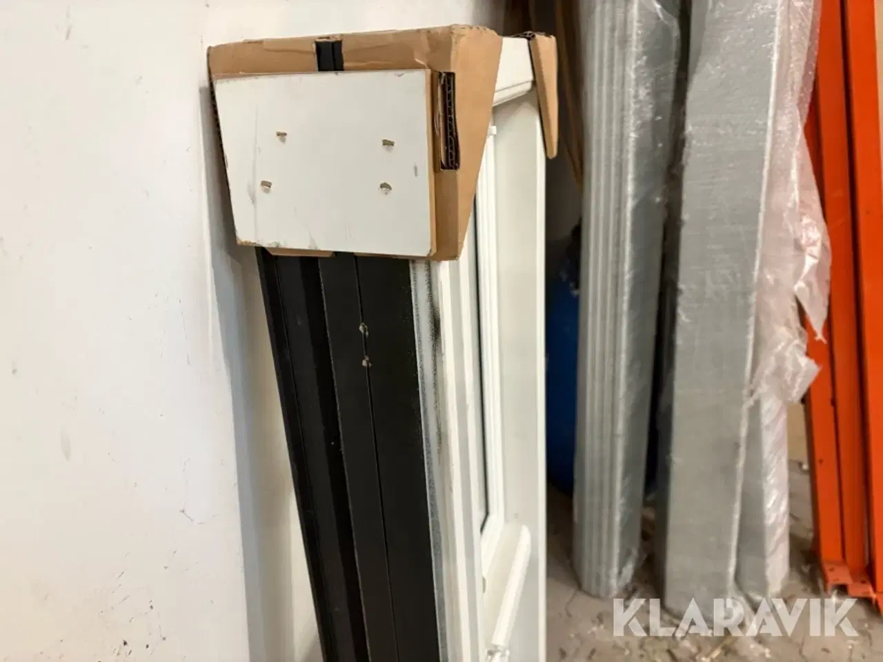 Billede 7 - Vindue Frovin FL316 Termo 90 Dannebrog hvidmalet træ med sort kant 3-lags Ug 1,12