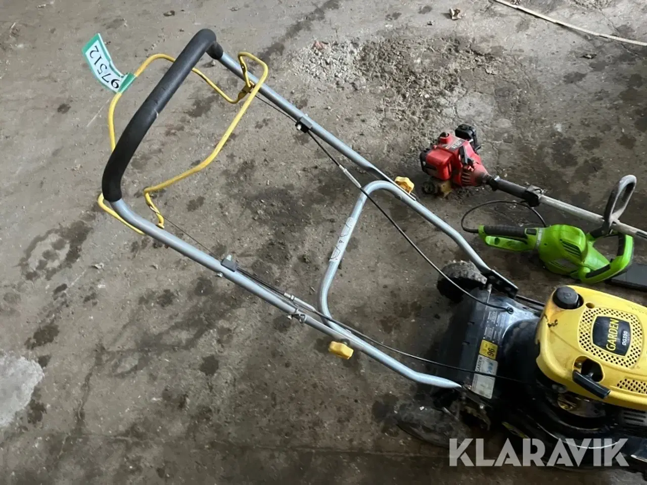 Billede 4 - Græsslåmaskine, kantklipper og hækkeklipper