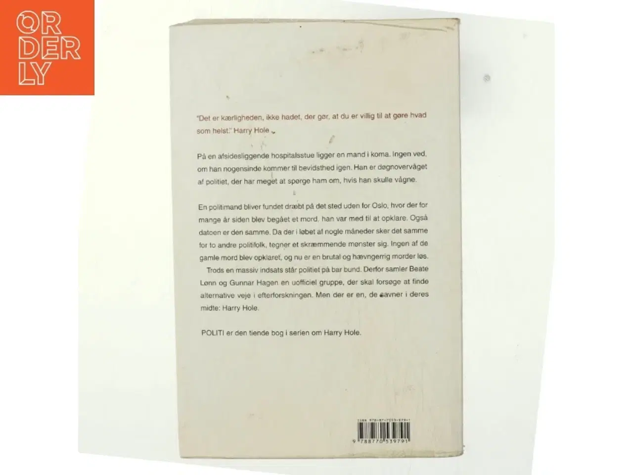 Billede 3 - Politi af Jo Nesbø (Bog)