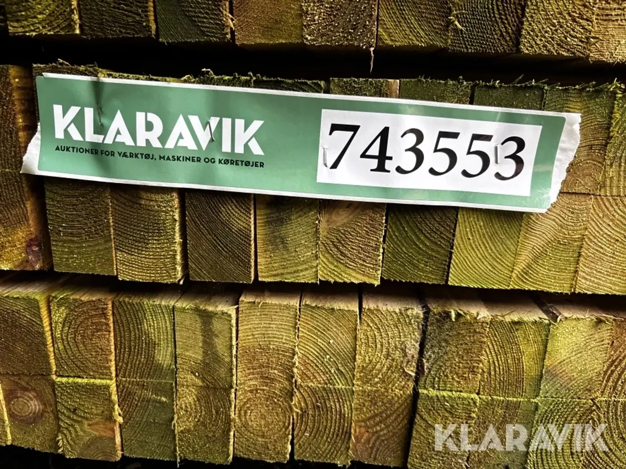 Billede 6 - Lægter tryk imprægneret længde 3,6 meter Cirka 100 styk