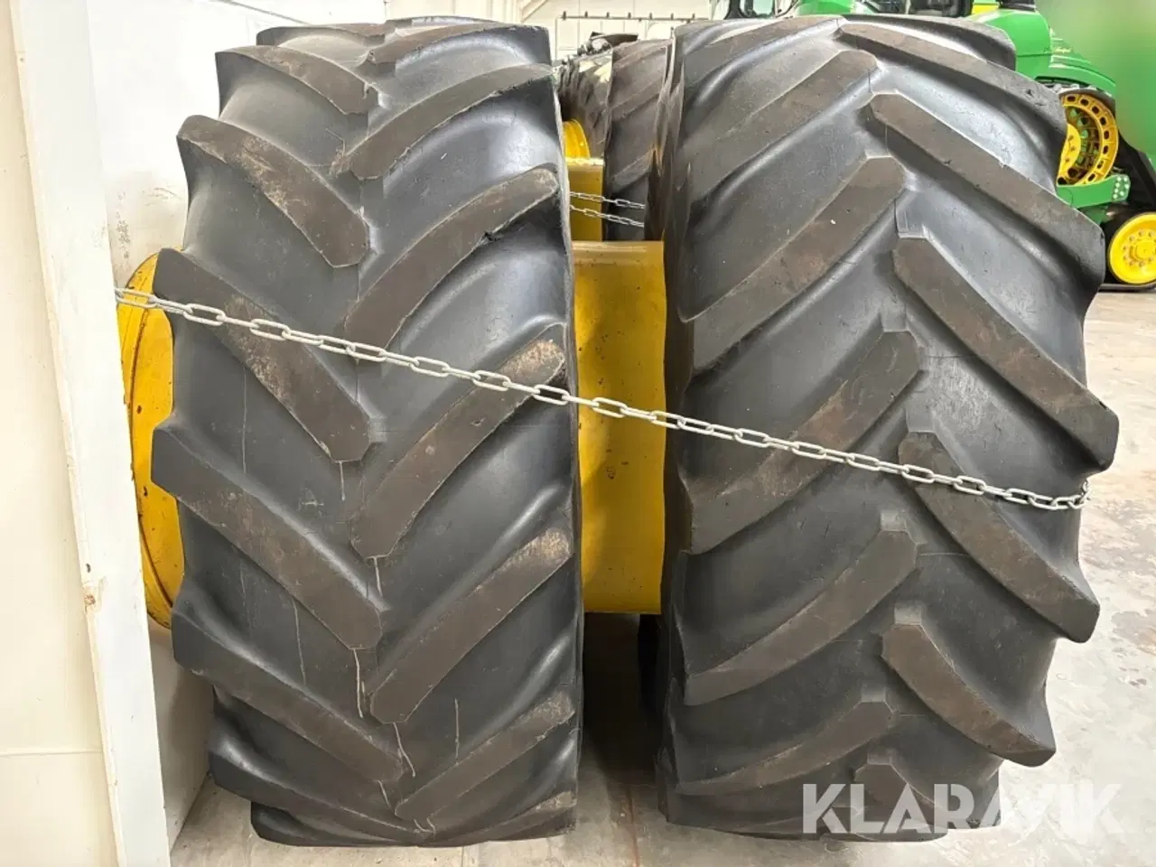 Billede 4 - Tvillingehjul Michelin MachXBib 2 styk + låse