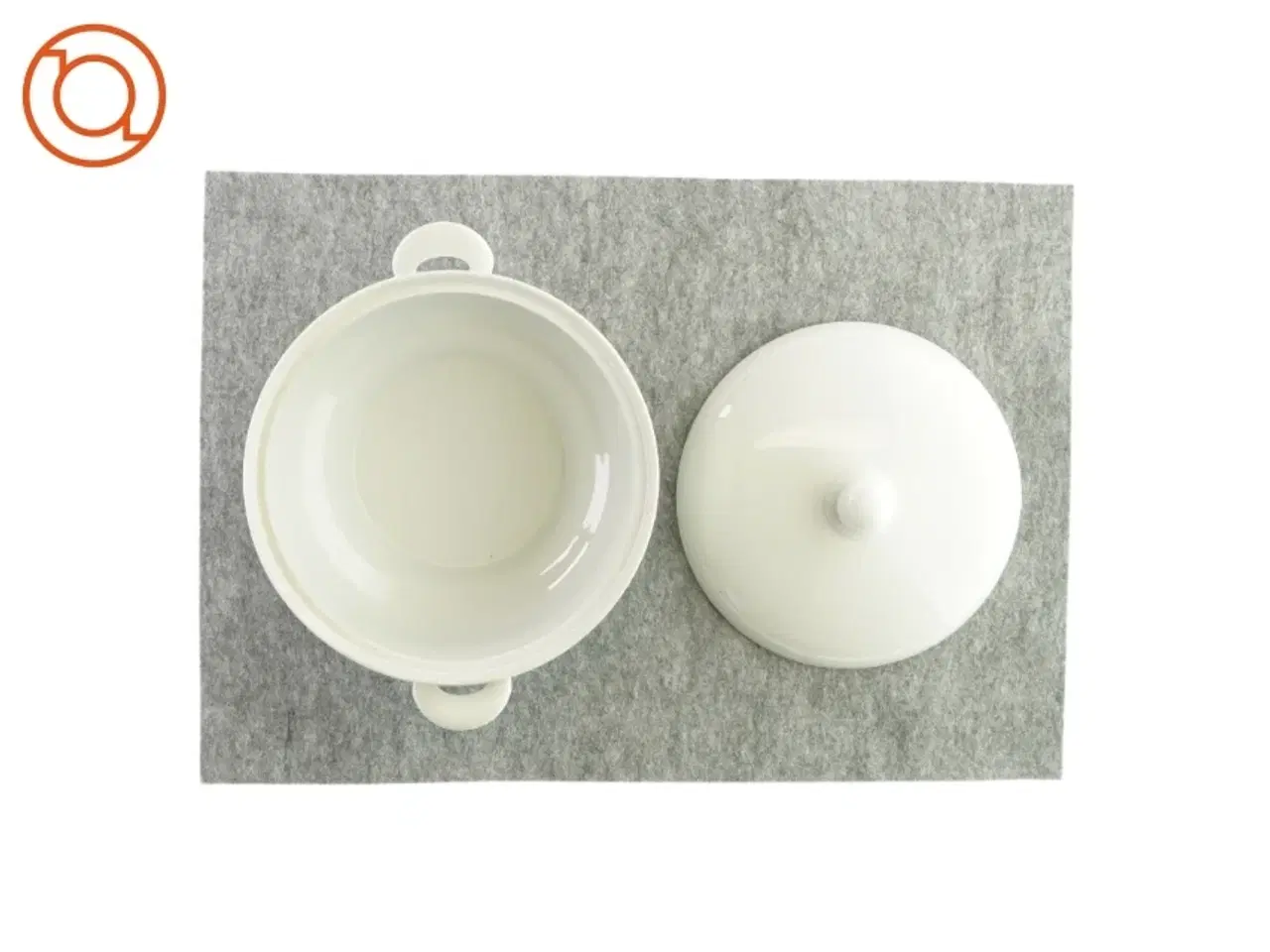 Billede 2 - Porcelænsskål med låg