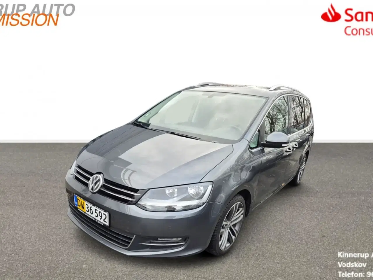 Billede 1 - VW Sharan 2,0 TDI BMT SCR Highline DSG 150HK Van 6g Aut.