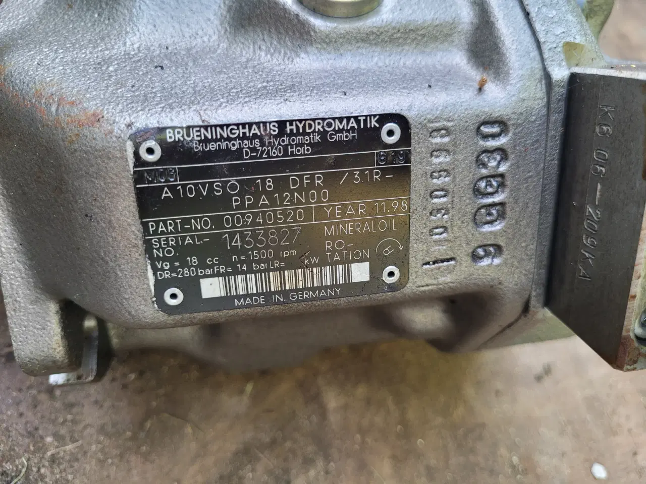 Billede 8 - Rexroth Axial Stempel Pumpe