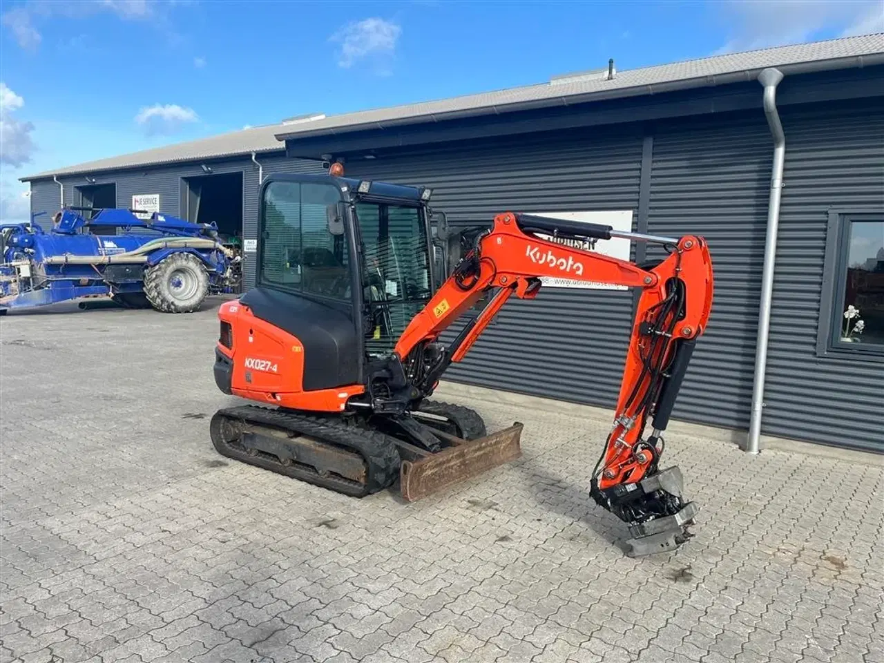 Billede 2 - Kubota kx027-4 Rotortilt + Centralsmørring