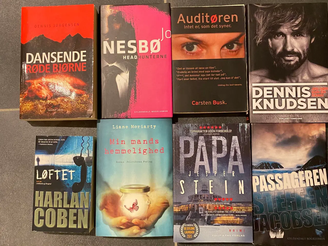 Billede 2 - 8 krimier bøger