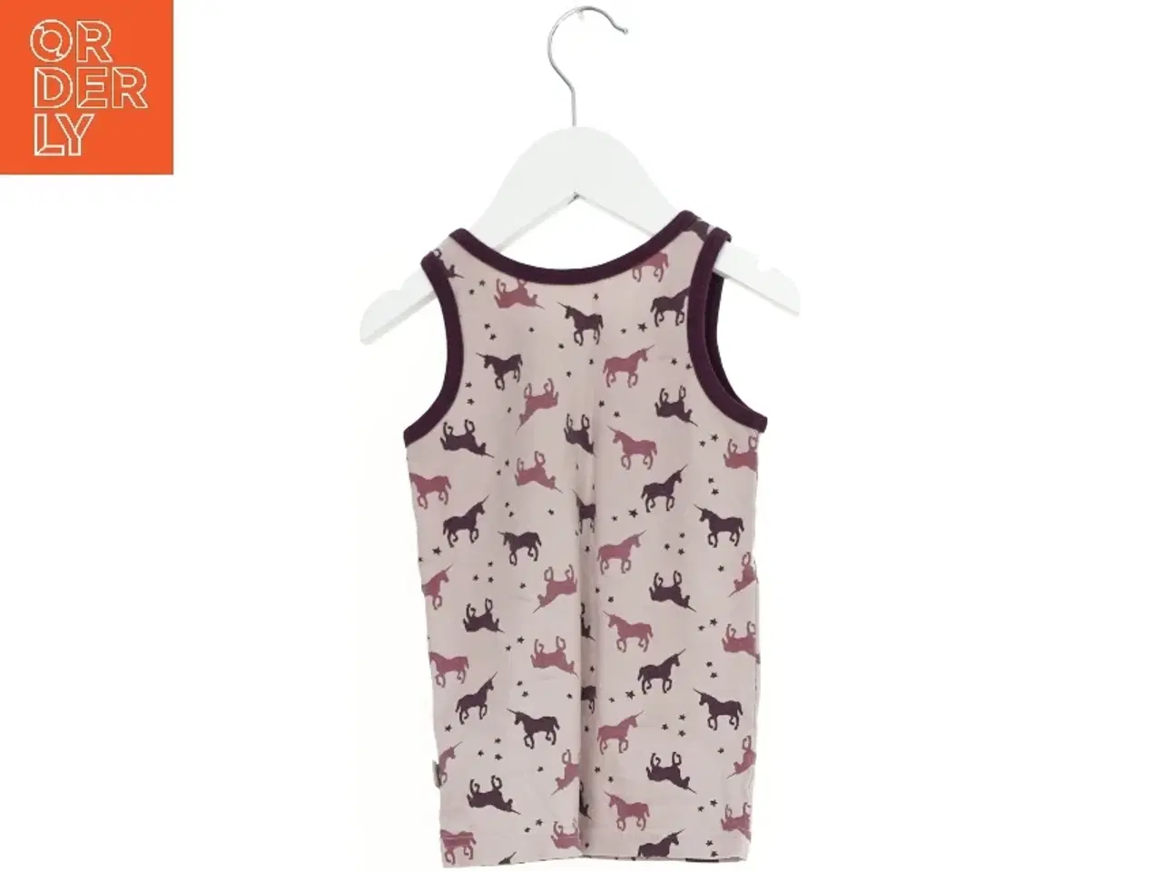 Billede 2 - Børne tanktop med hestemønster (str. 92)