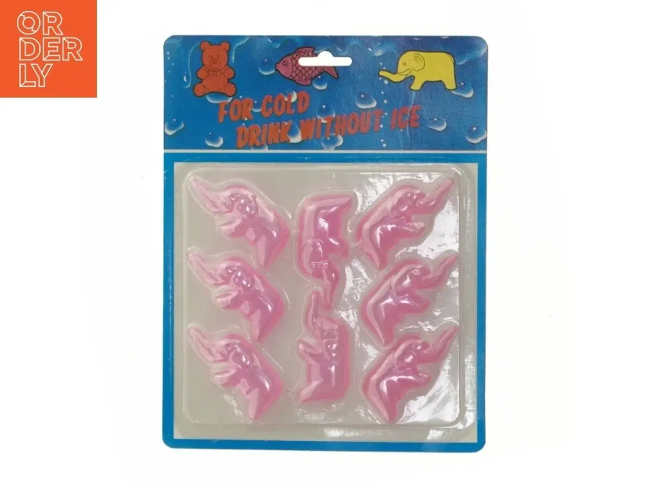 Billede 1 - Isterningebakke med elefantformer (str. 8)