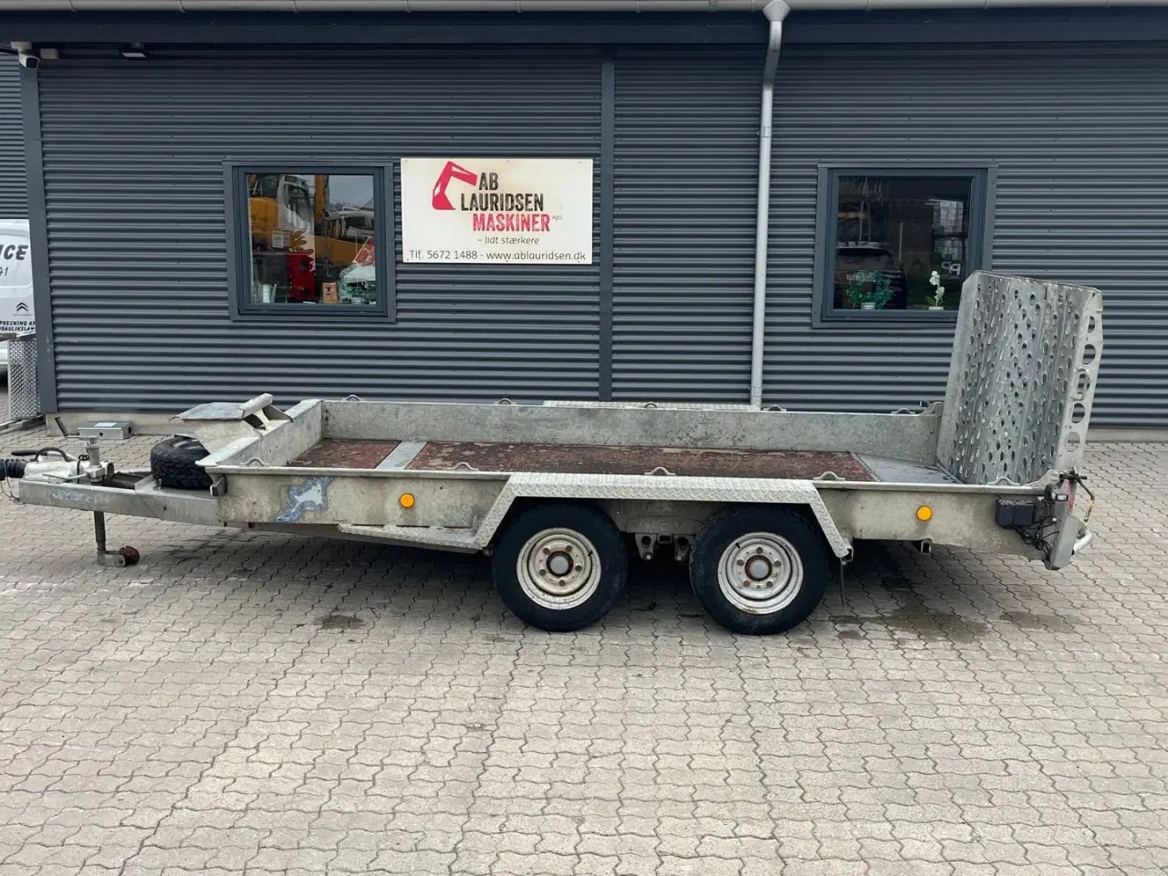 Billede 1 - Ifor Williams GH 126 3500kg maskintrailer  skal ikke synes