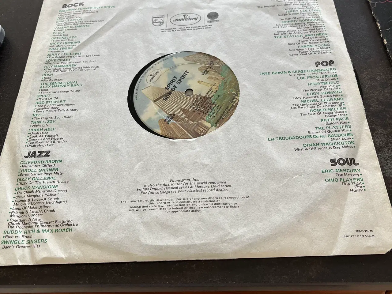 Billede 4 - LP med Son of Spirit fra 1975