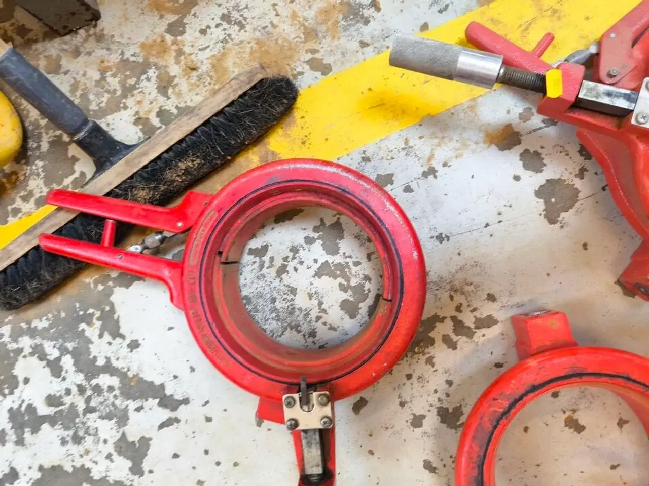 Billede 3 - 3 stk. ROTHENBERGER rørskærere 160 mm