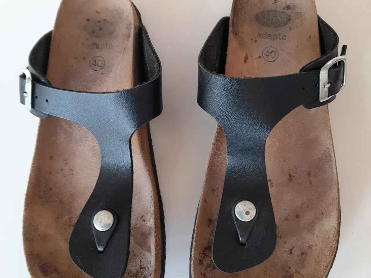 Billede 4 - Sorte Scholl sandaler 
