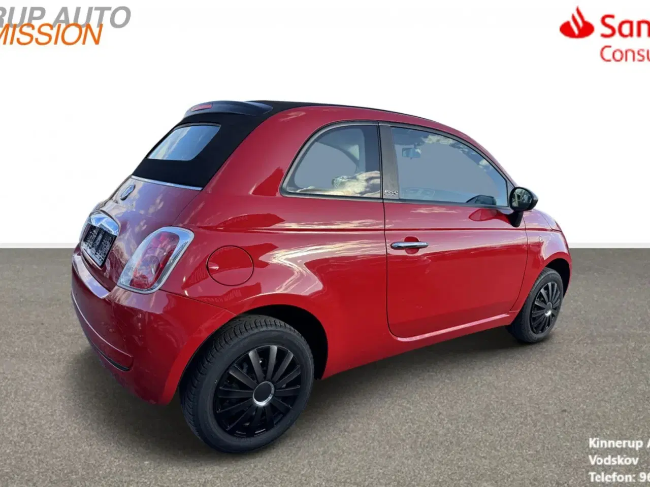 Billede 3 - Fiat 500C 1,2 Pop 69HK Cabr.