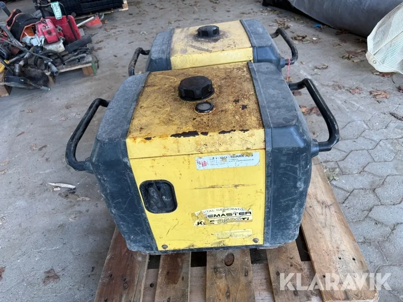 Billede 4 - Generator Sinmaster KGE 3500Ti 2 styk