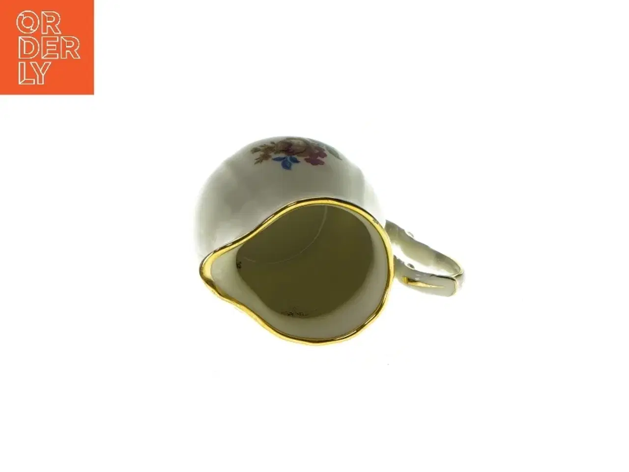 Billede 2 - Kande med blomstermønster fra Bucka&Nissen (str. HØ:11x8cm)