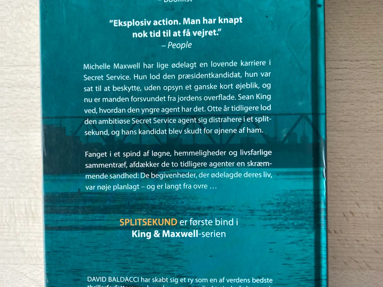 Billede 2 - Splitsekund, David Baldacci