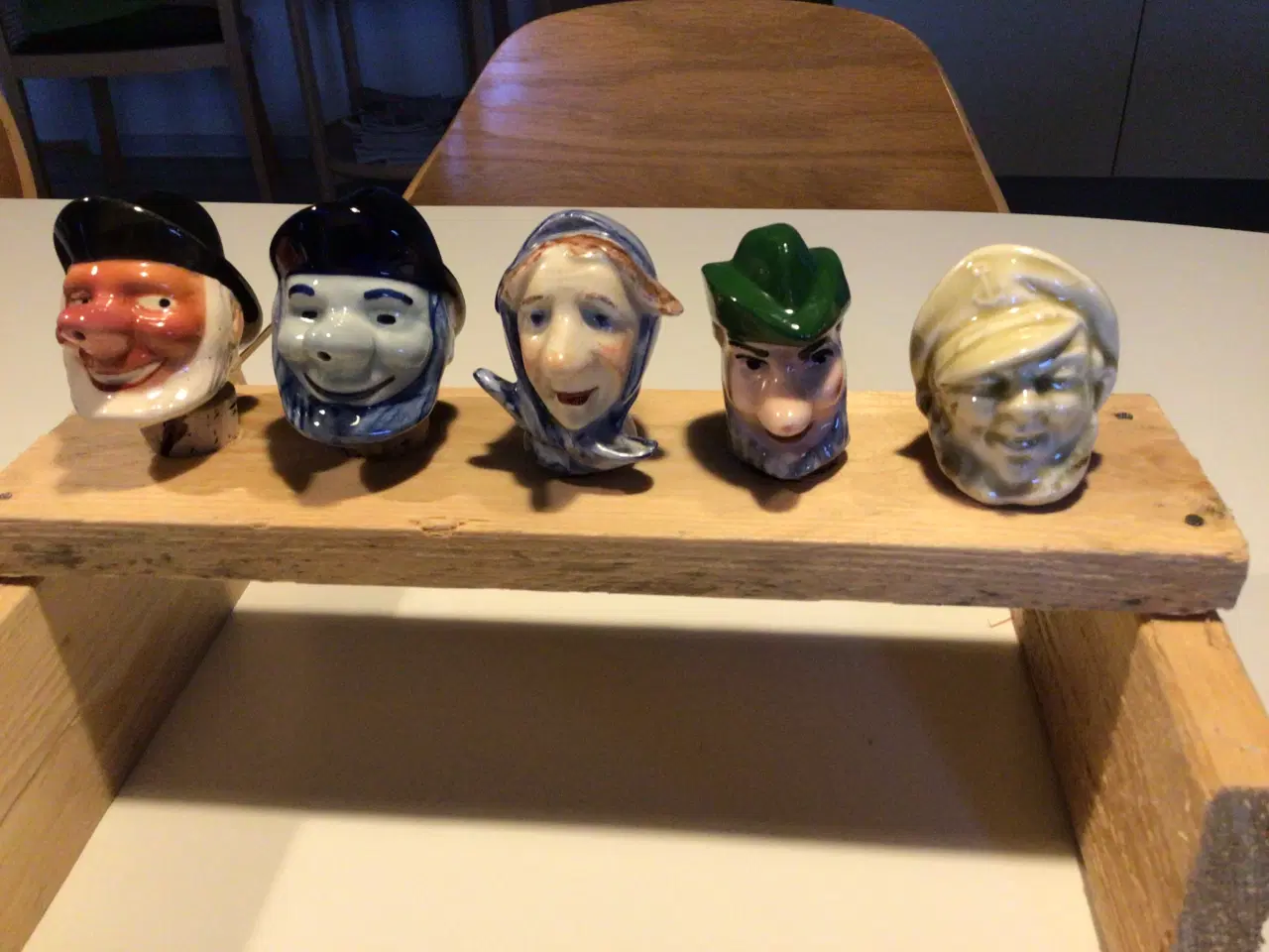 Billede 1 - Skænkehoveder fra gl. samling