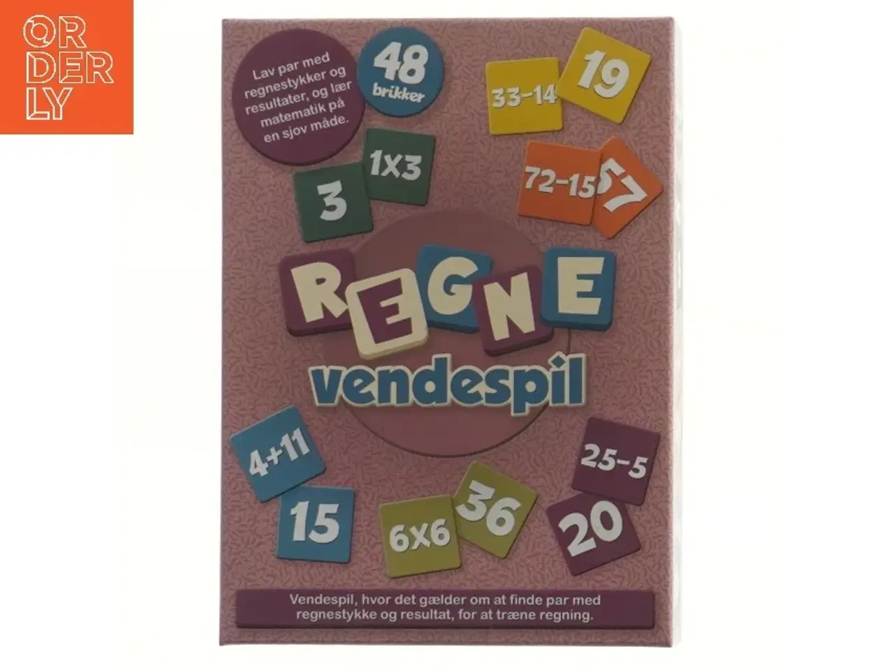 Billede 1 - Regne vendespil (str. 20x14,5 cm)