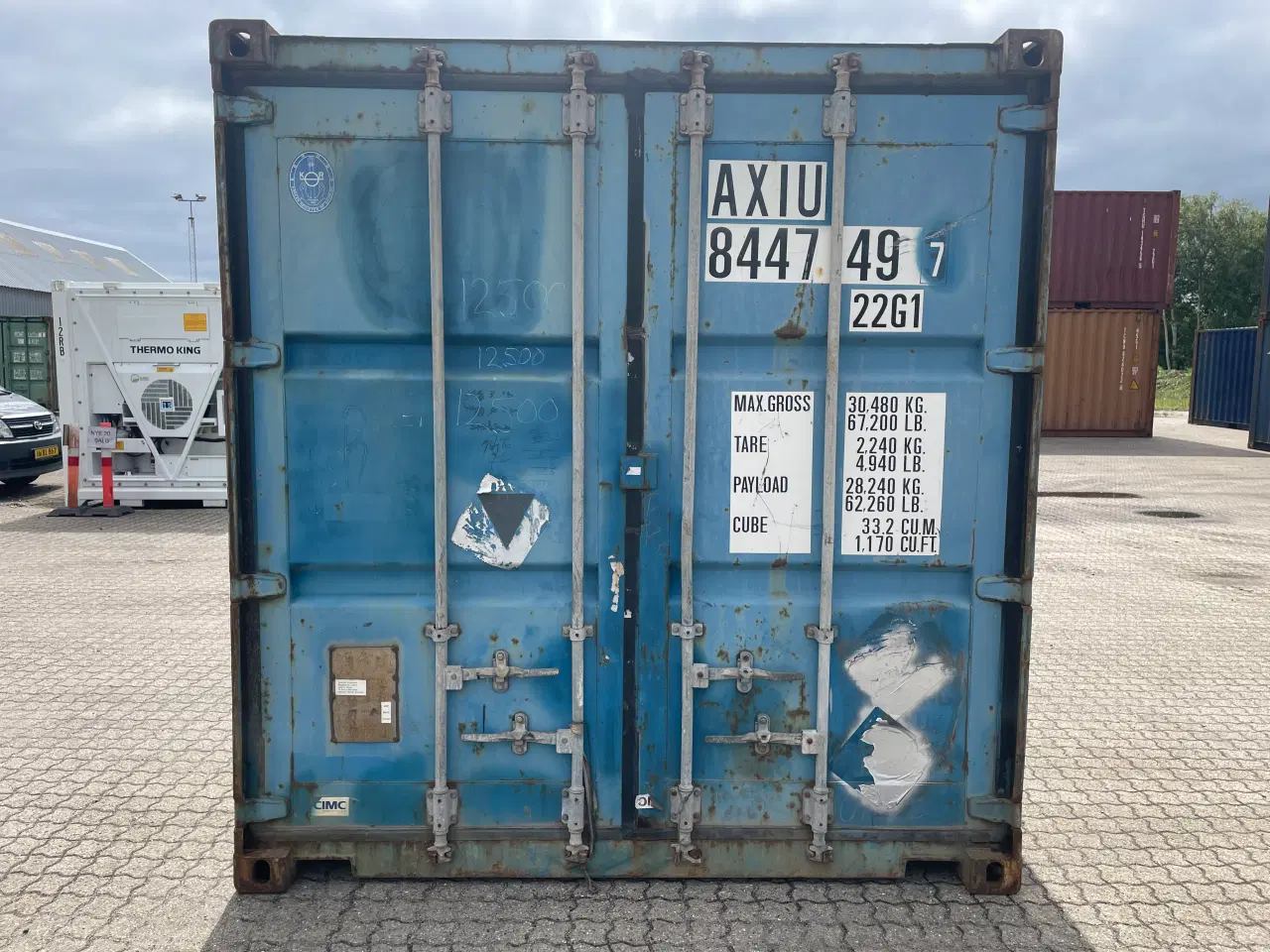 Billede 1 - 20 fods Container- ID: AXIU 844749-7