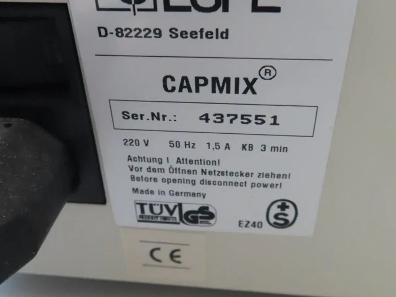 Billede 3 - Kapselblander 3M CAPMIX