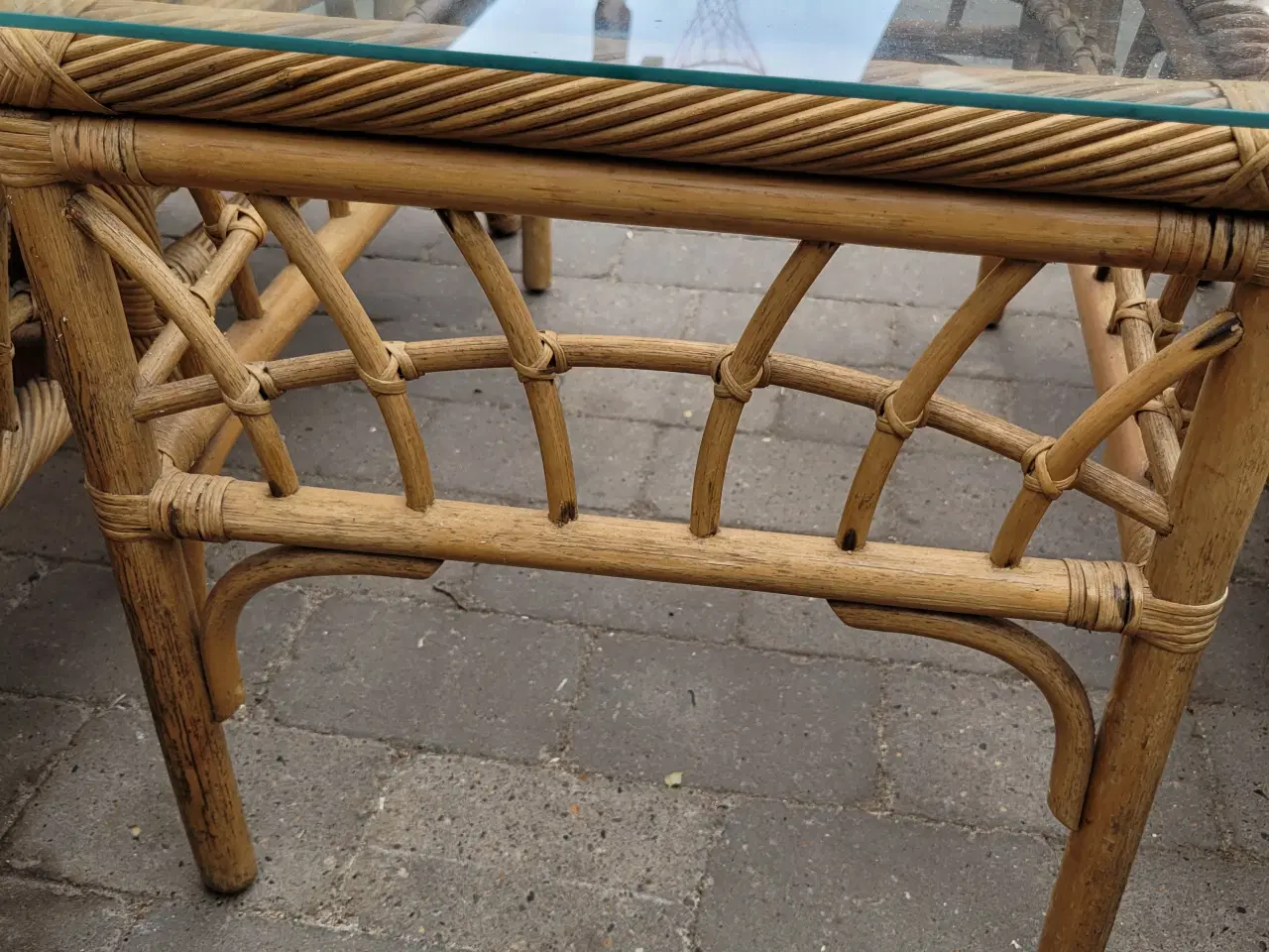 Billede 4 - Bambus møbel sæt