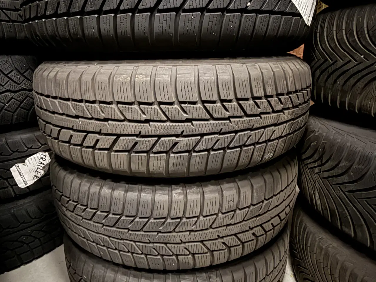 Billede 1 - Komplet vinterhjul på stålfælge