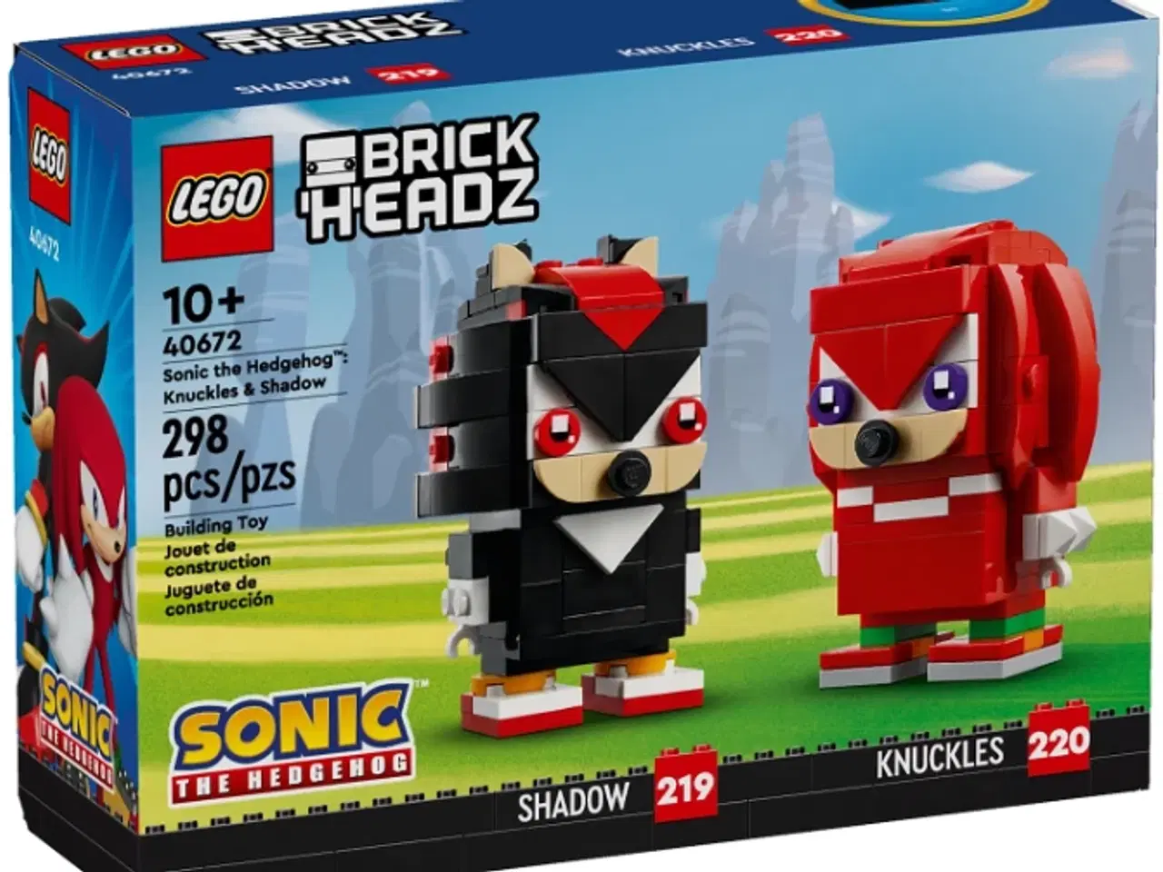 Billede 1 - Lego Brickheadz 40672 Sonic: Knuckles & Shadow