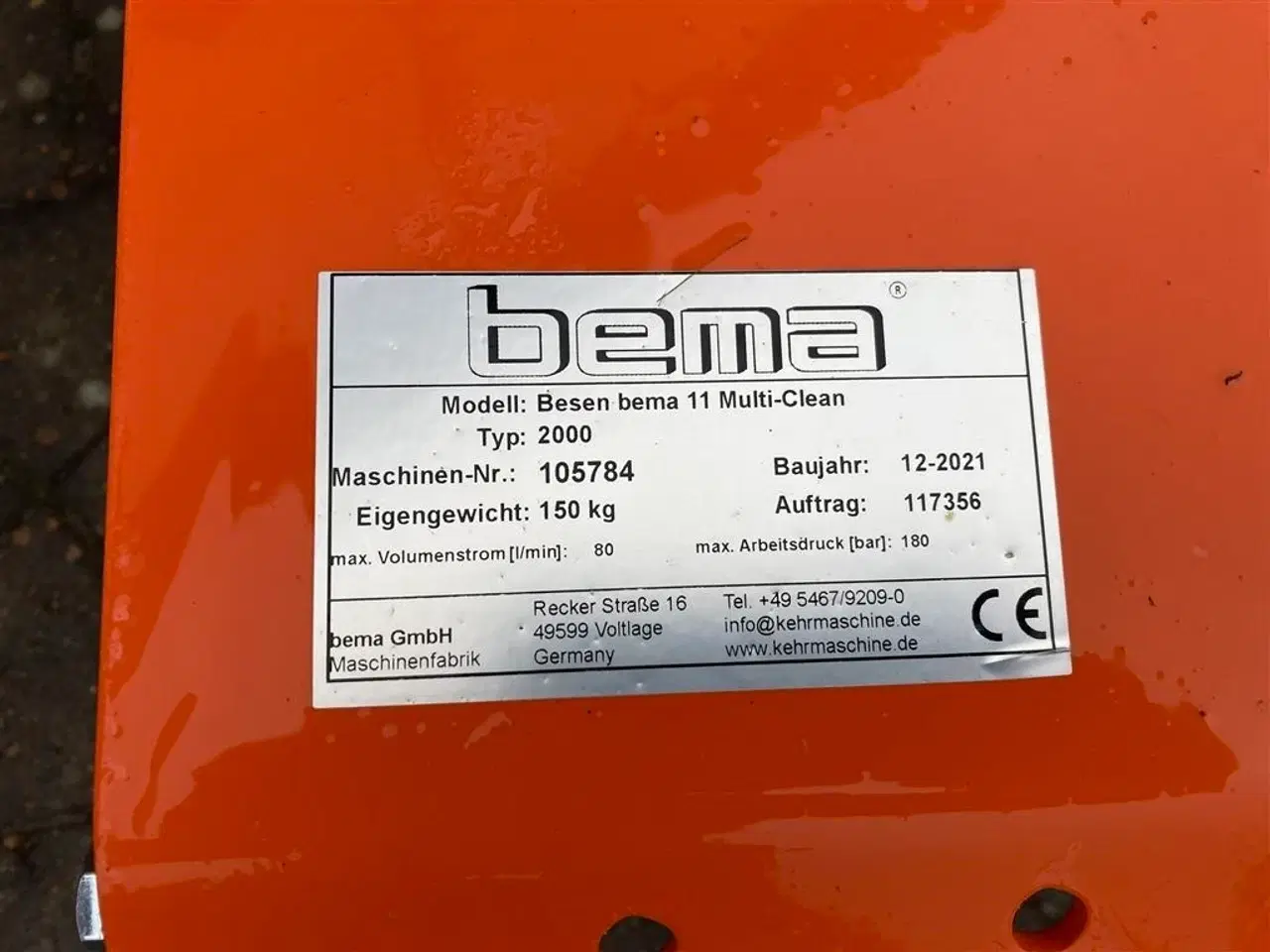 Billede 7 - Bema Bema 2000 Bema Multi Clean 11 kpst for pallegafler