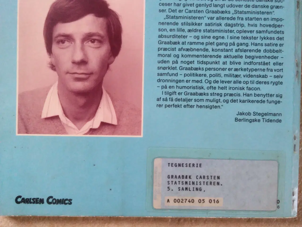 Billede 2 - Statsministeren af Carsten Graabæk
