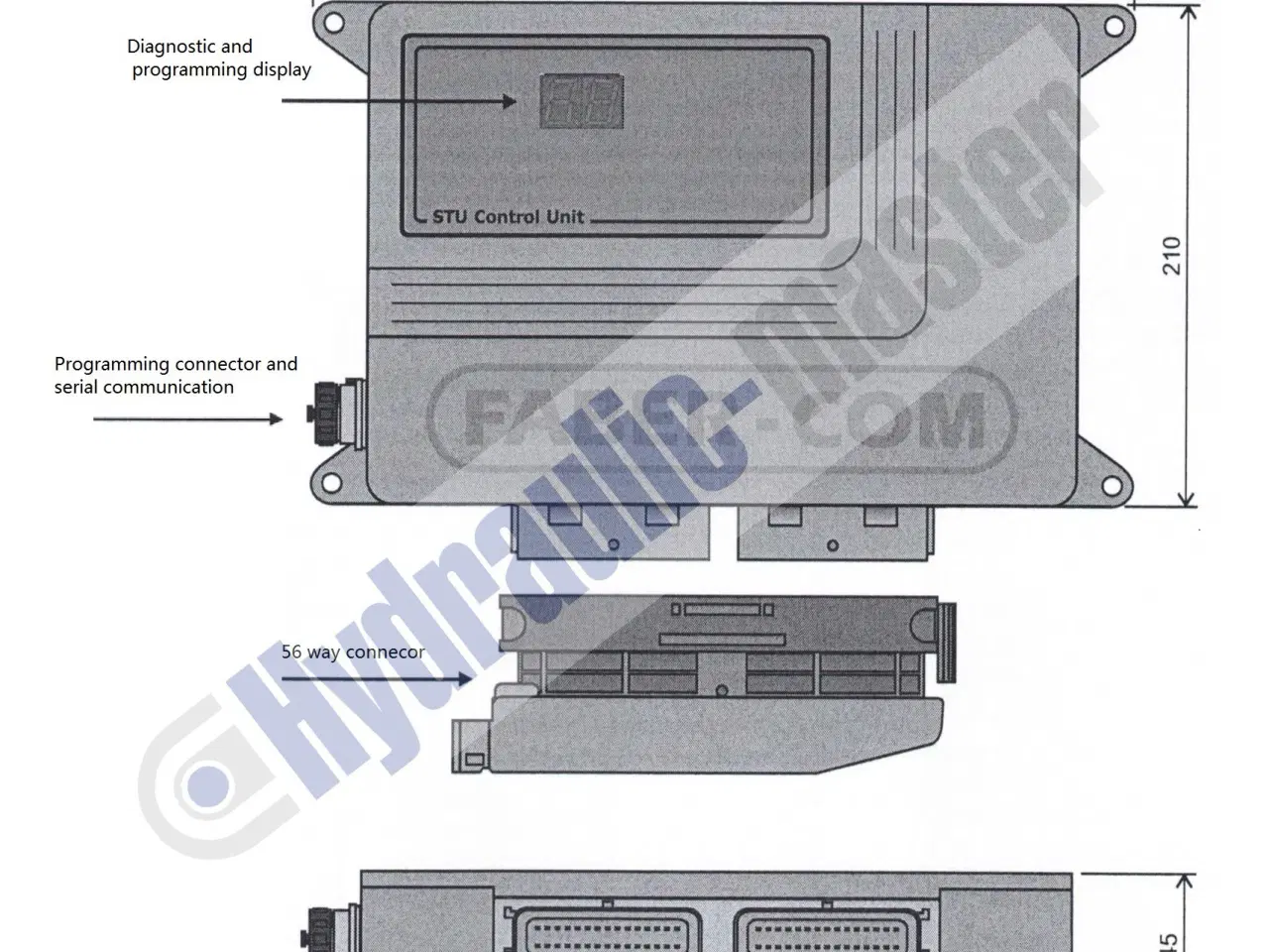 Billede 11 - Walvoil DPX 100 Forest Crane 8 Functions