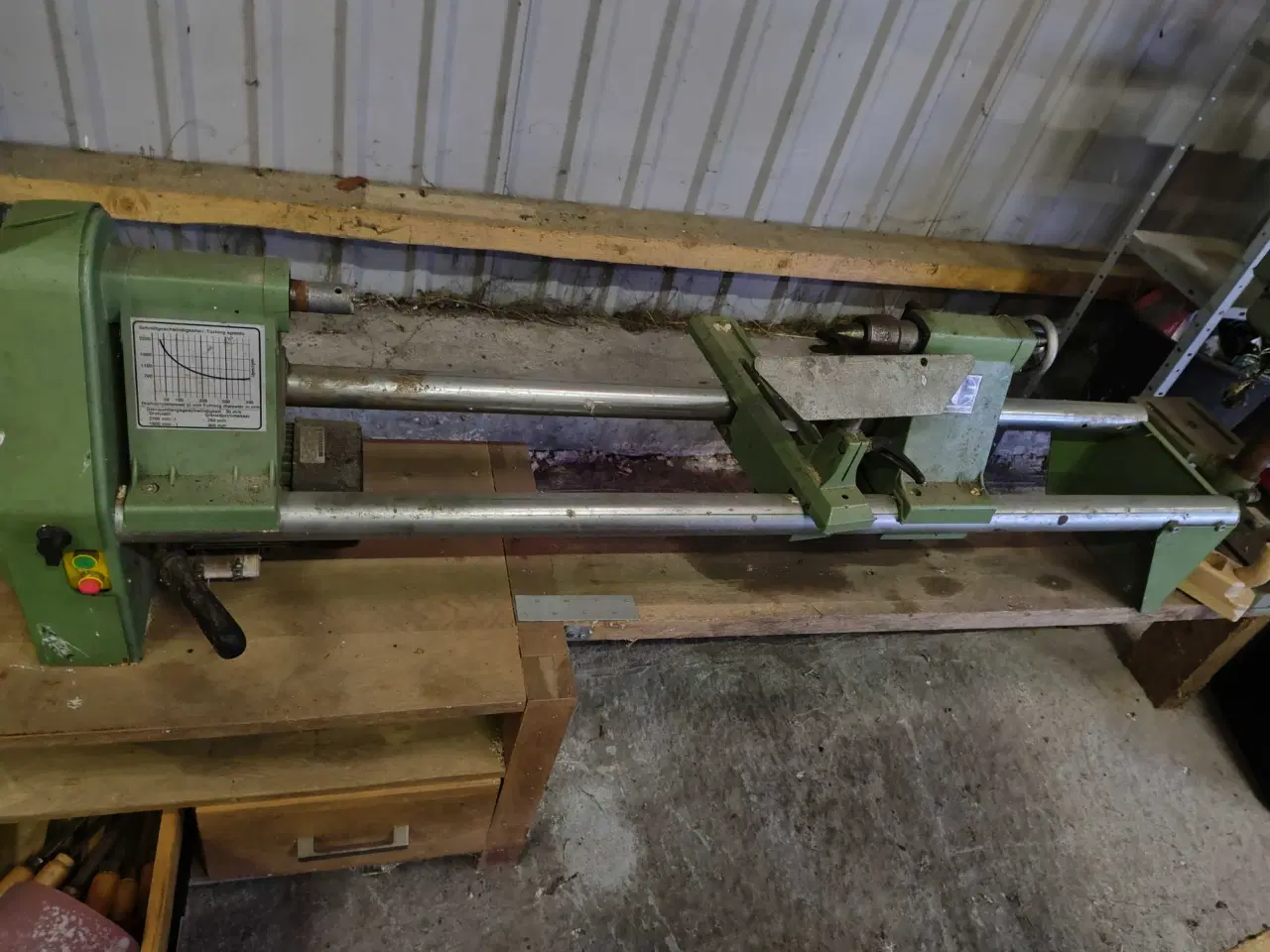 Billede 1 - Træ drejebænk