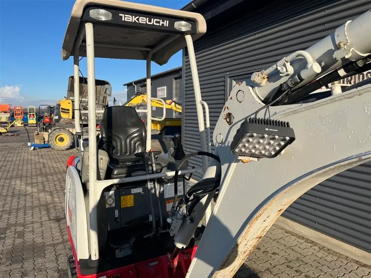 Billede 15 - Takeuchi TB216 Hydraulisk hurtigskifte med 3 skovle.