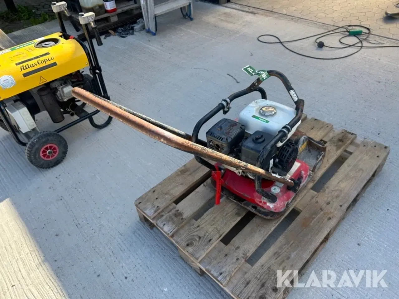 Billede 3 - Pladevibrator Atlas Copco MV90