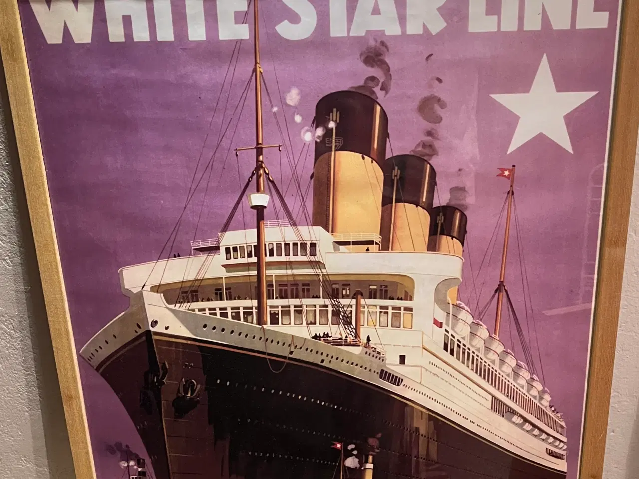 Billede 4 - 3 billeder/ plakater i ramme