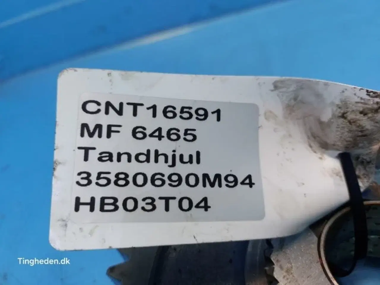 Billede 13 - Massey Ferguson 6465 Tandhjul 3580690M94