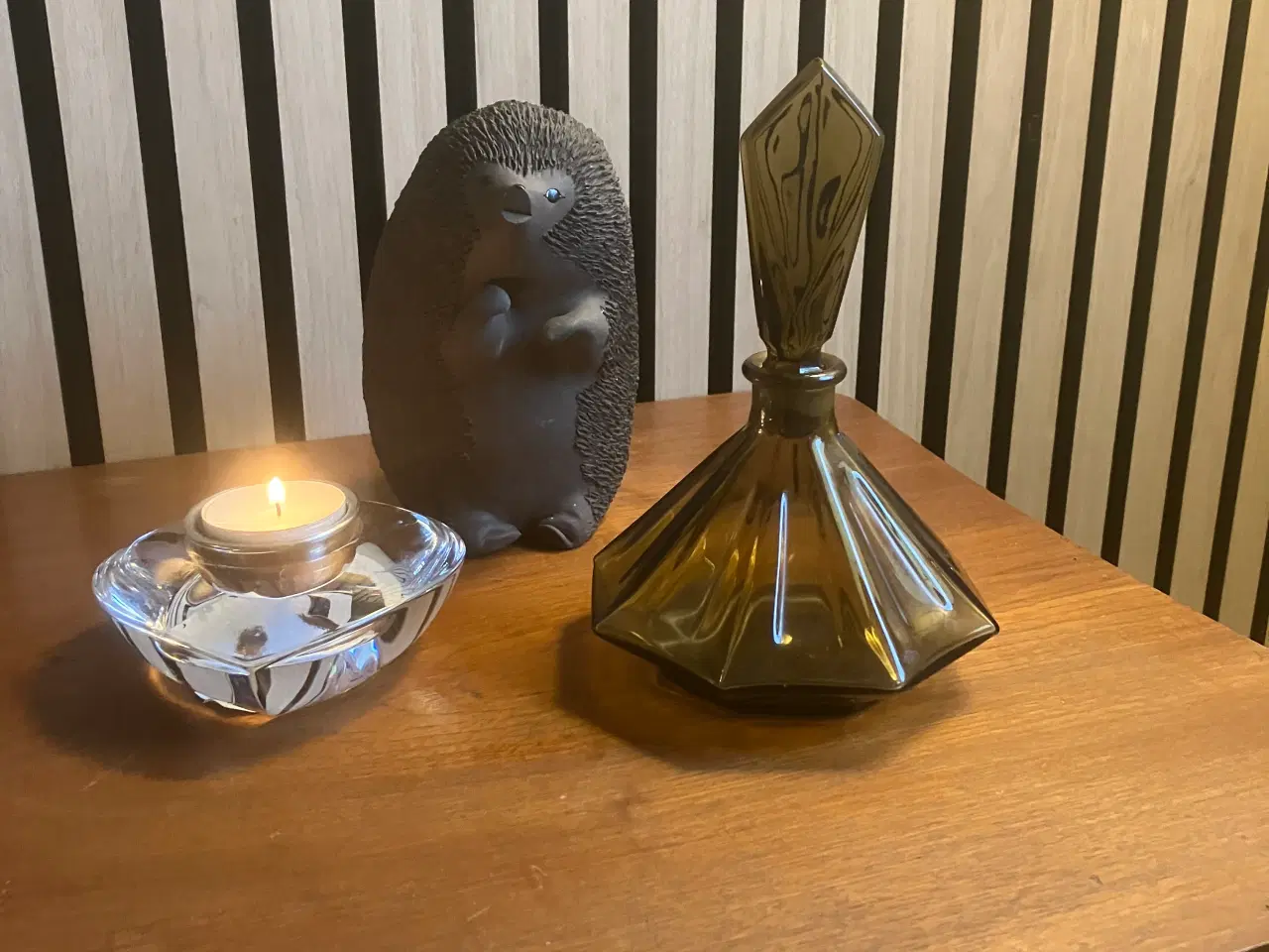 Billede 1 - Røgfarvet parfumeflakon 