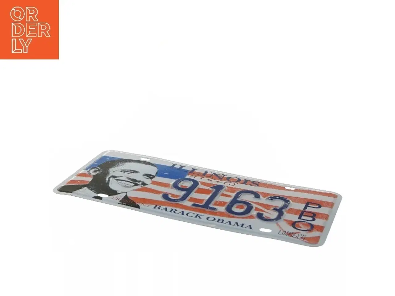 Billede 4 - Barack Obama - nummerplade (str. 31x15 cm)