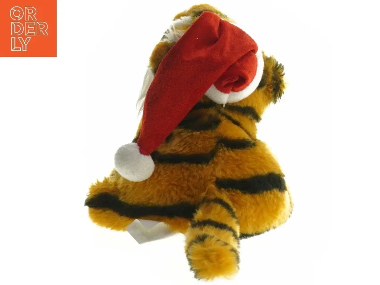 Billede 2 - Bamse med nissehue (str. 20 cm)